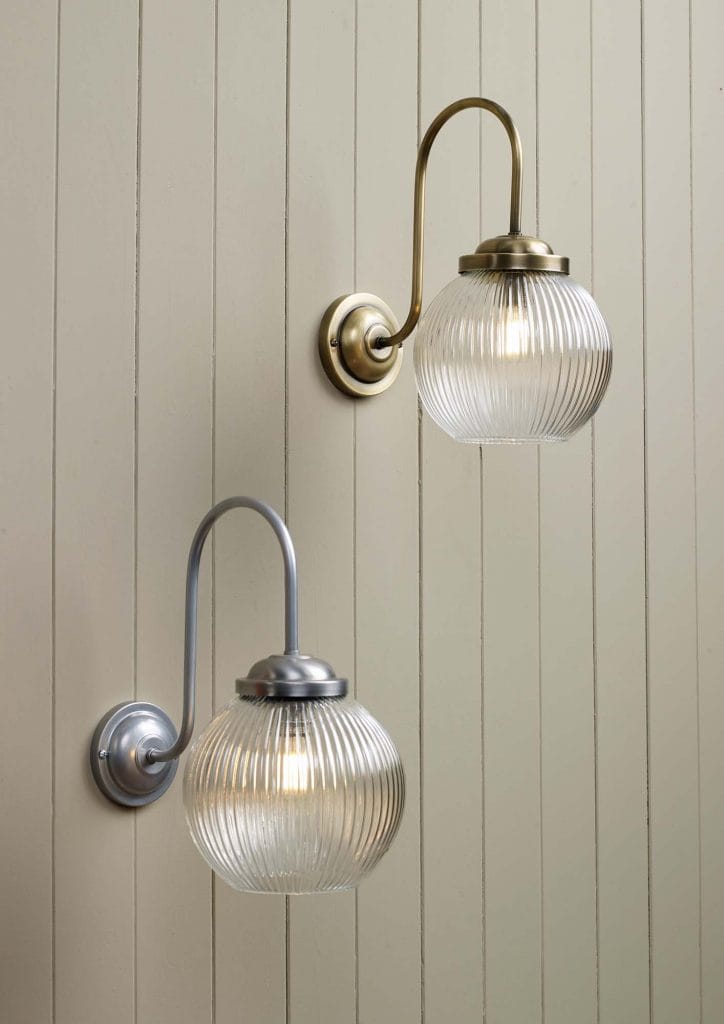 Henley Edwardian Glass Wall Light | Designer Lighting Company