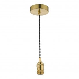 ACCESSORY Suspension Cable Light  | Brass & Black