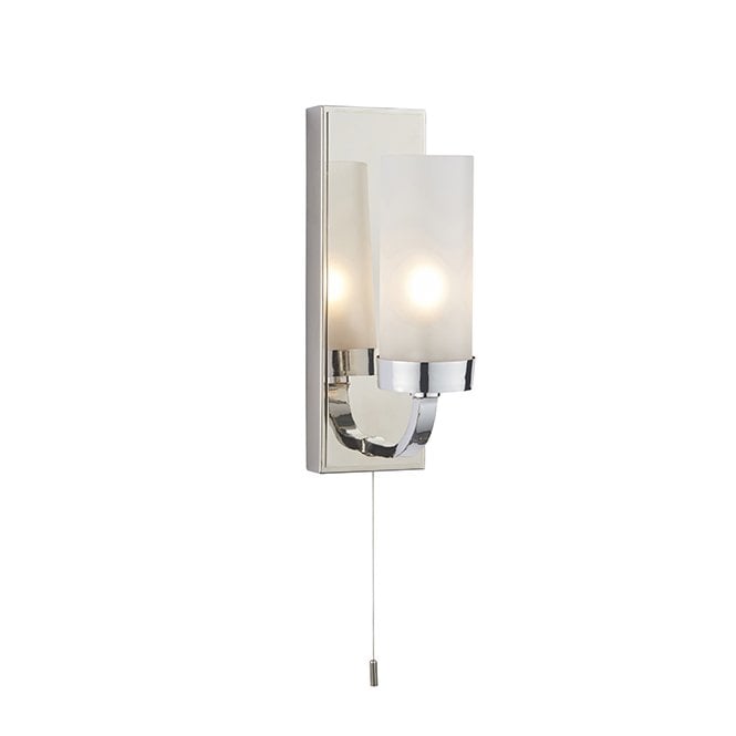 ACRUX Rectangular With Tube Glass Bathroom Wall Light