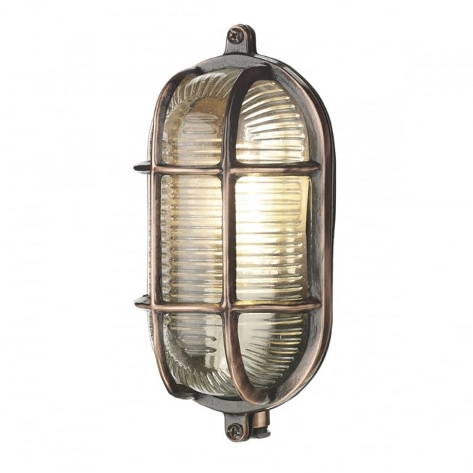 ADMIRAL Small Oval Wall Antique Copper