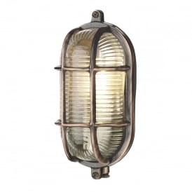 ADMIRAL Small Oval Wall Antique Copper