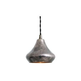 AMINA Antique Silver Single Moroccan Pendant