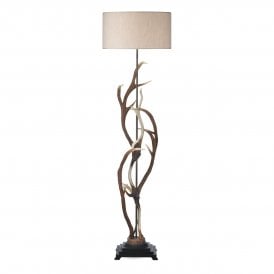 ANTLER Resin Highland Stag Floor Lamp