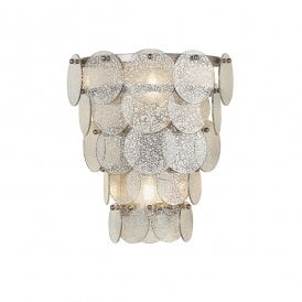 ARISE Tiered Mercury Glass Wall Light