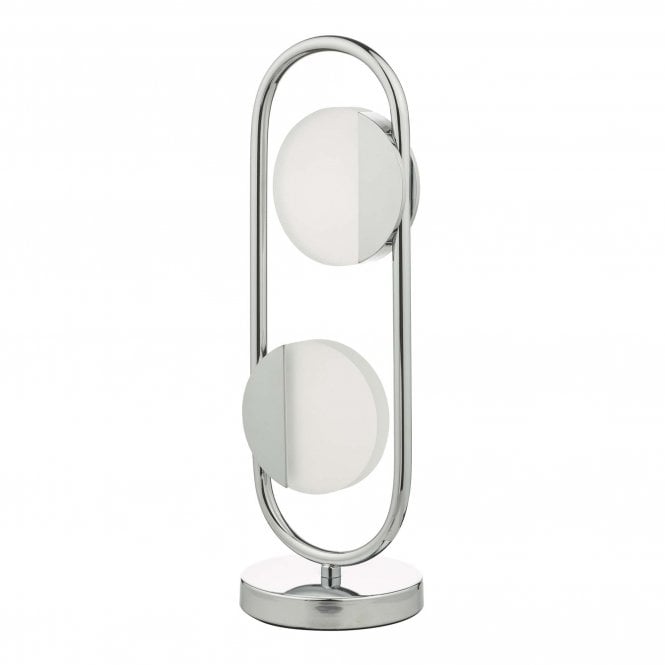 AXELIA 2 Light Table Lamp | Polished Chrome LED
