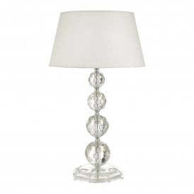 BEDELIA Table Lamp Clear With Shade