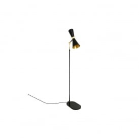 CAIRO Contemporary Floor Lamp Powder Coated Matte Black