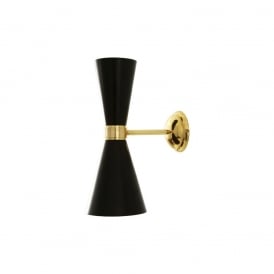 CAIRO Contemporary Wall Light Powder Coated Matte Black
