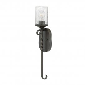 CASA 1 Light Wall Light in Olde Black