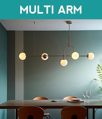 Multi Arm Ceiling Lights