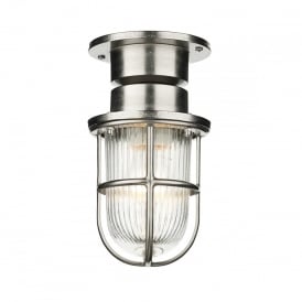 COAST 1 Light Ceiling Light Nickel IP44