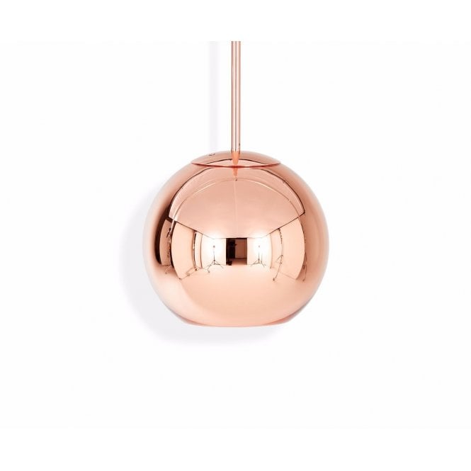 COPPER Round Ceiling Pendant Small 25cm