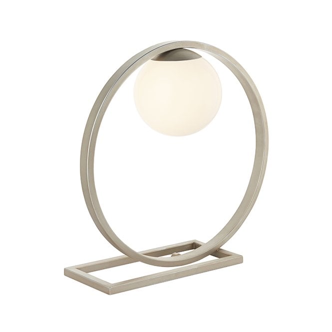 DISTINCTION Geometric Silver Table Light