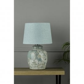 Laura Ashley Hand-Painted Ceramic Table Lamp Base Designer Lighting