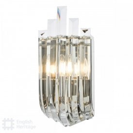 crystal wall light