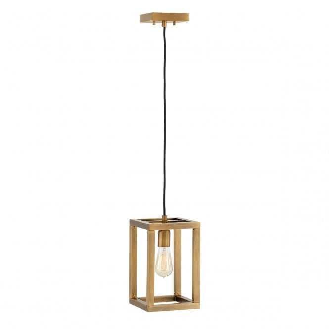 ENSEMBLE 1 Light Pendant in Brushed Bronze
