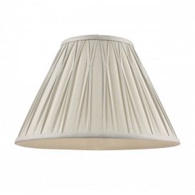 Laura Ashley Silk Lampshade Silver 14'' Designer Lighting Company UK