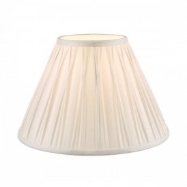 Laura Ashley Silk Lampshade White 10'' Designer Lighting Company UK
