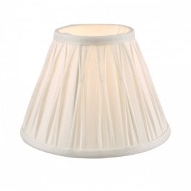 Laura Ashley Silk Lampshade White 8'' Designer Lighting Company UK