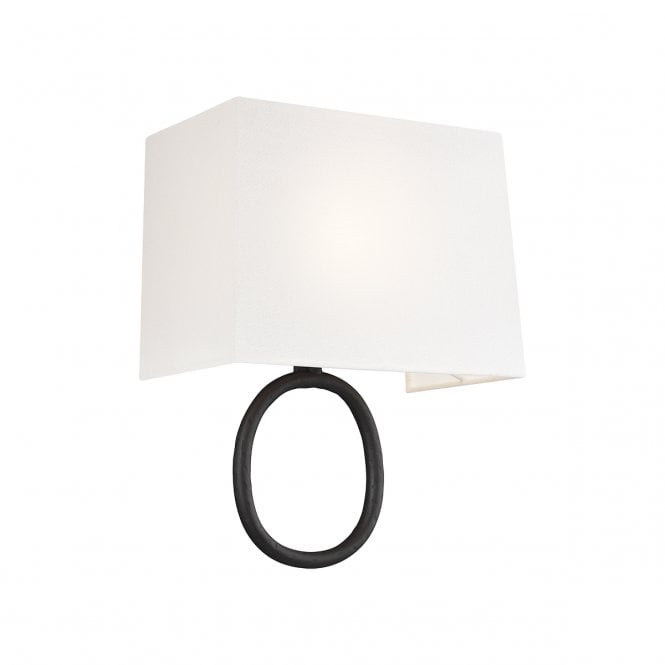 INDO Wall Light Modern Oval | Aged iron Finish