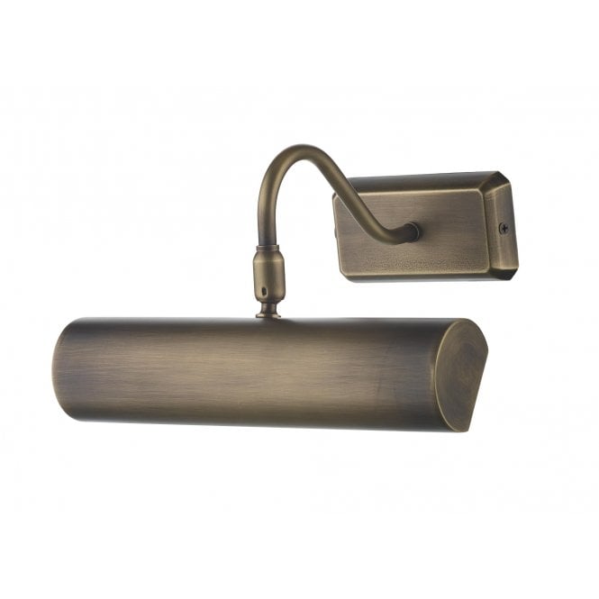 INES Single Antique Brass Picture Light | UK