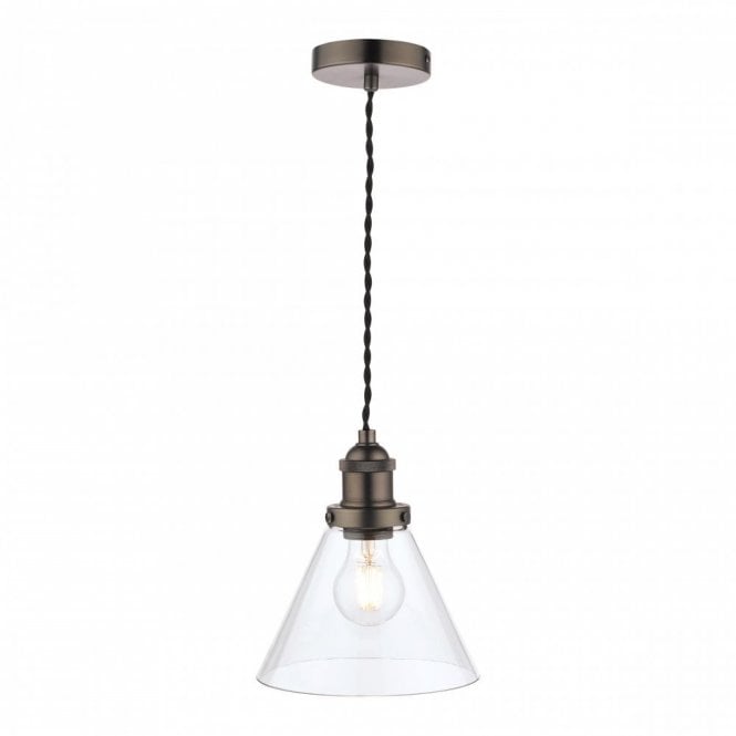ISAAC Brushed Nickel Pendant Ceiling Light