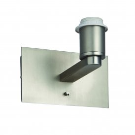 ISSAC USB Wall Light | Matt Nickel