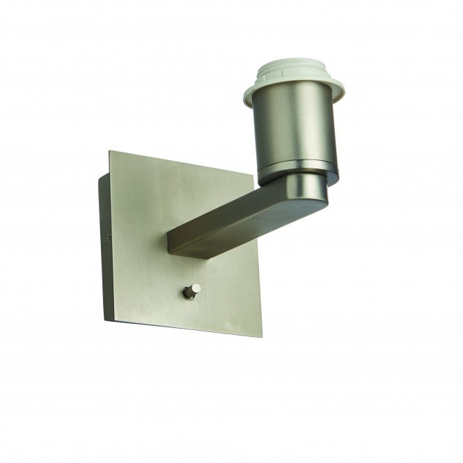 ISSAC Wall Light | Matt Nickel Plate