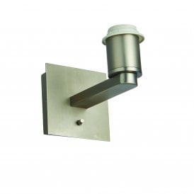 ISSAC Wall Light | Matt Nickel Plate