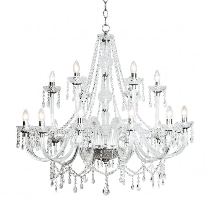 KATIE large chandelier for high ceilings