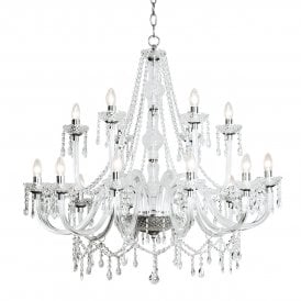 KATIE large chandelier for high ceilings