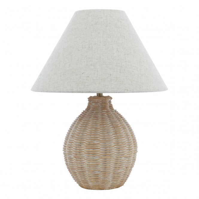  Fernhill Table Lamp Matt Cream With Shade