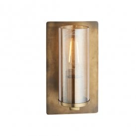 LENKER Antique Brass Patina Wall Light