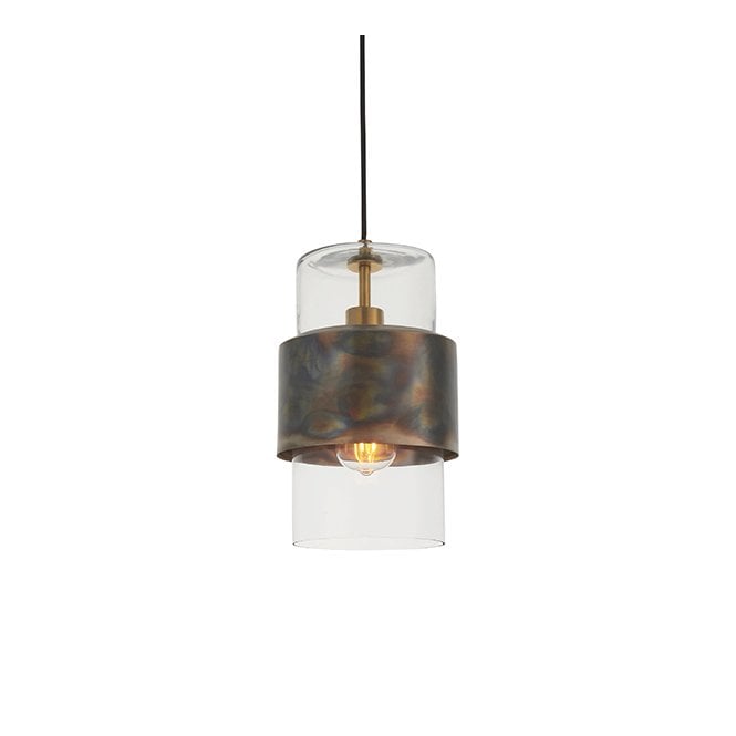 LENKER Bronze Patina Pendant