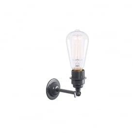 LOME Vintage Minimalist Wall Light Powder Coated Grey