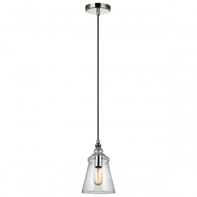LORAS 1 Light Mini Pendant in Chrome