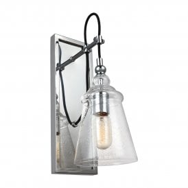 LORAS 1 Light Wall Light in Chrome