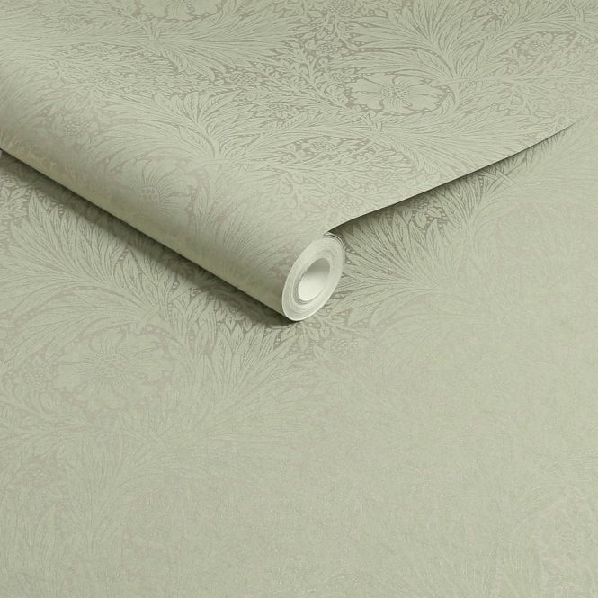 Marigold Fibrous Sage Green Wallpaper