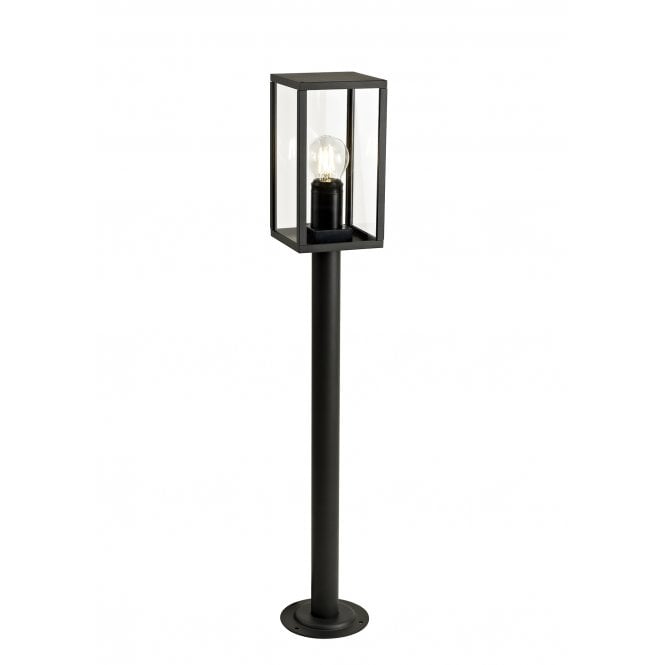 MARTY 1 Light Outdoor Post Graphite Black