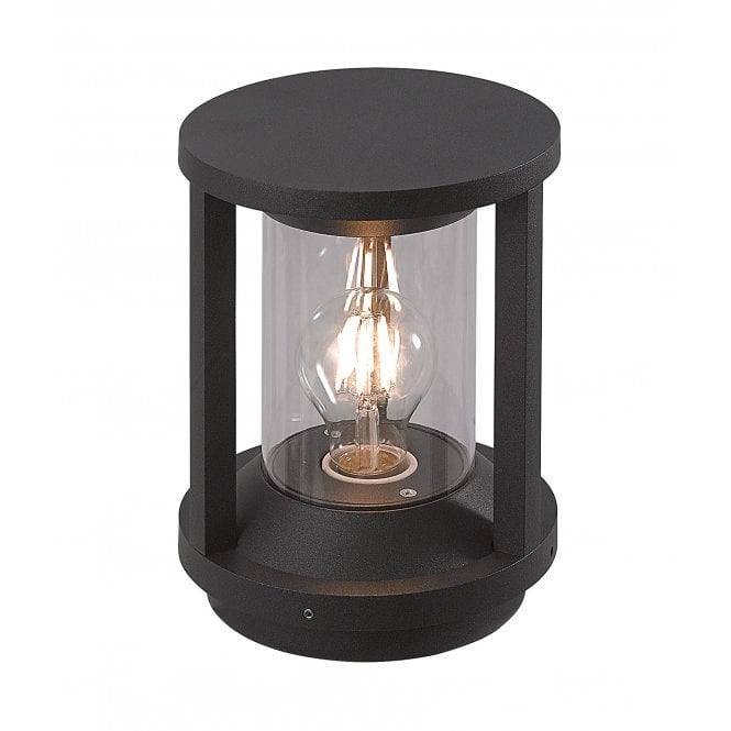 MERLIN 1 Light Outdoor Pillar Anthracite