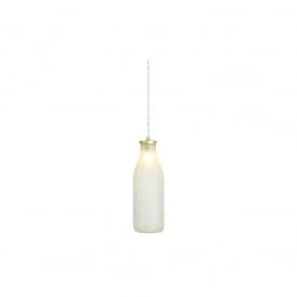 MILK Bottle Pendant Light