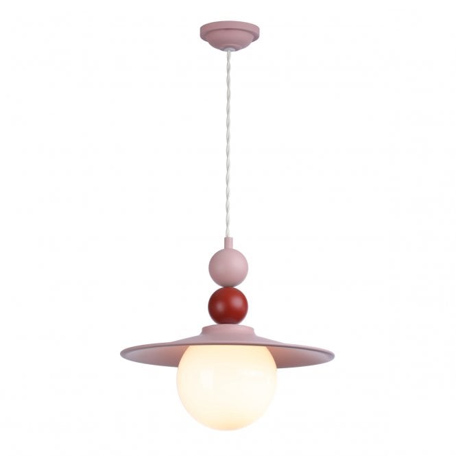 NEO SINGLE PENDANT BLUSH Pink & STRAWBERRY