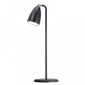 NEXUS LED Black Adjustable Head Table lamp