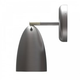 NEXUS LED wall light (brushed steel)