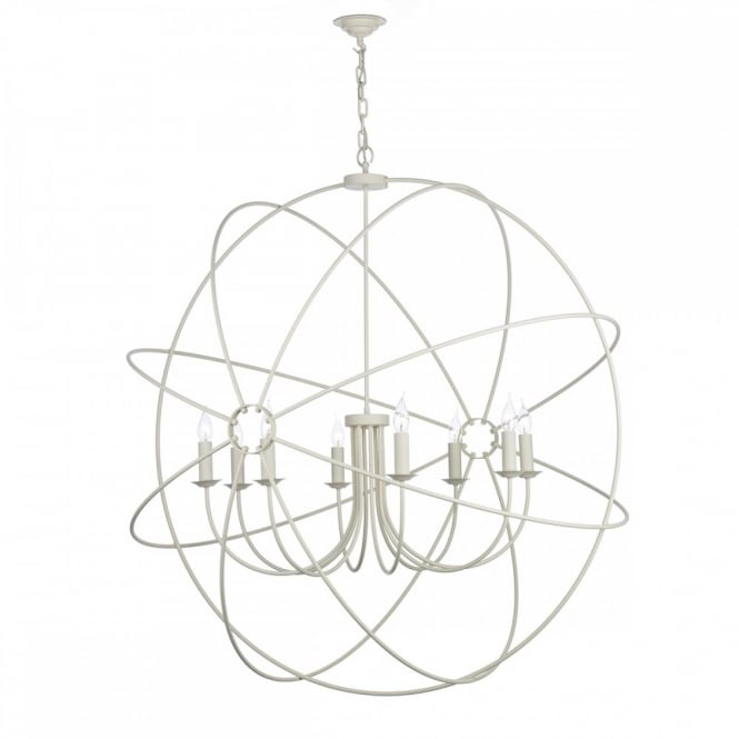ORB 8LT PENDANT CREAM (DHL)