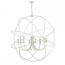 ORB 8LT PENDANT CREAM (DHL)