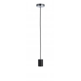 OTTO Suspension Pendant | Marble & Matt Black Paint