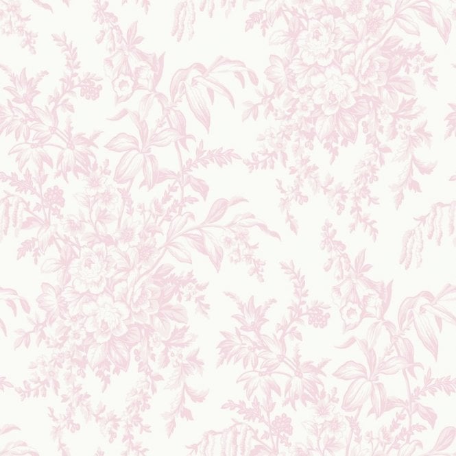 PICARDIE Wallpaper in Dove Grey White, Amethyset White, Pale Amethyst