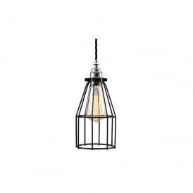RAZE Cage Pendant Light in Powder Coated Black