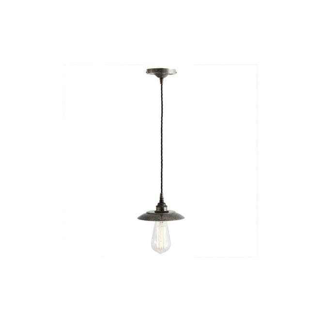 REZNOR Industrial Pendant Light in Antique Silver